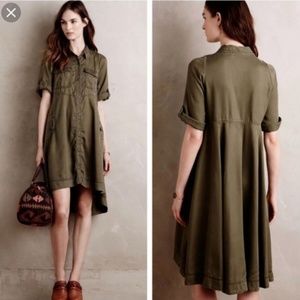 Holding Horses Military Swing Dress